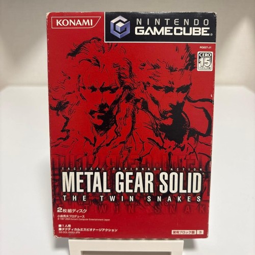Nintendo gamecube metal gear - gamecube,
