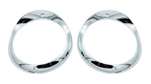 Chevy headlight bezels - chevy, pair