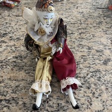 Vintage Musical Jester Doll