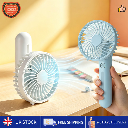 Folding handheld desk fan usb - handheld,