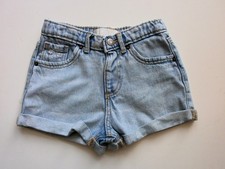 Zara Girls Blue Denim Shorts