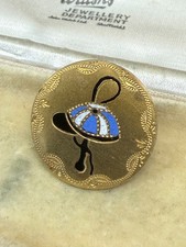 Antique Horse Racing Enamel