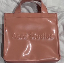Pink Acne Studios Mini Tote Bag