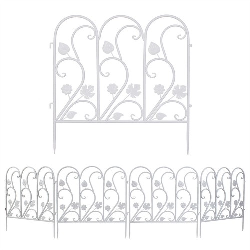 Heavy duty metal garden fence - heavy,