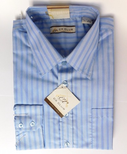 Blue and white striped shirt