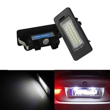 Pair For BMW E82 F22 E90 E93 F30 F33 E39 E60 E70 LED License Number Plate Light