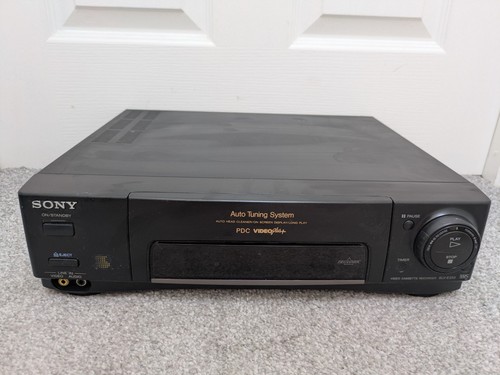 Sony video cassette recorder - sony,