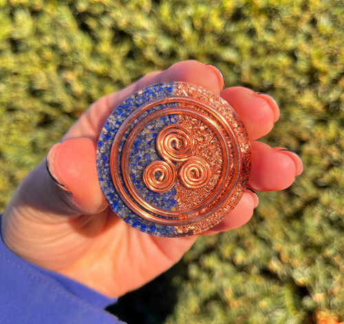 Pocket orgonite made of - og,