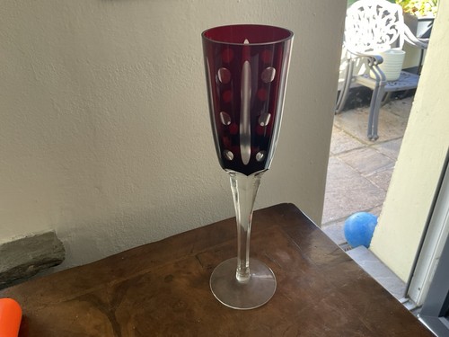 Bohemian ruby red crystal - bohemian,