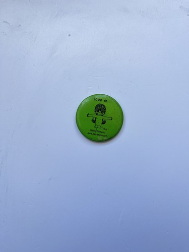 Love pin badge - love,