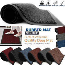 Heavy Duty Non Slip Barrier Door Mat Rubber Backing Kitchen Floor Entrance Mats