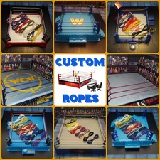 Replacement Ropes for WWE Wrestling Figure Rings Mattel Hasbro LJN AEW WWF WCW
