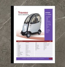 Travesco mobility scooter