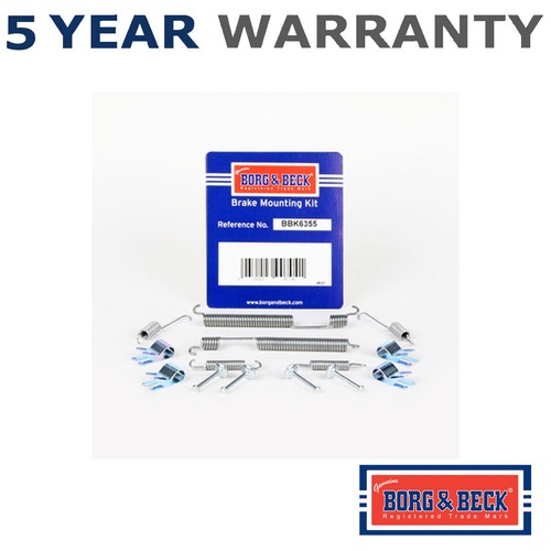 Borg beck rear brake shoes - brake,