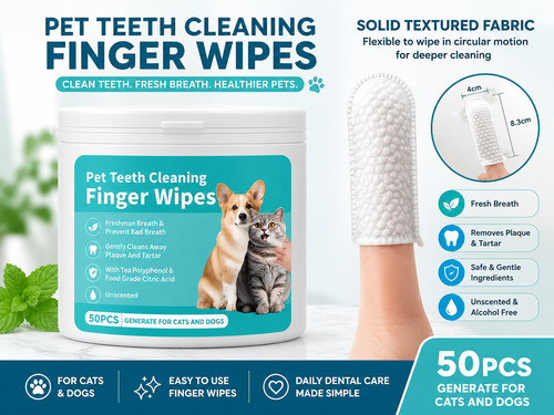 Pet dental wipes teeth - pet,