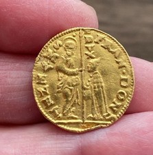 ITALY, VENICE. FRANCESCO DONATO (DOGE: 1545-1553). GOLD DUCAT (ZECCHINO).