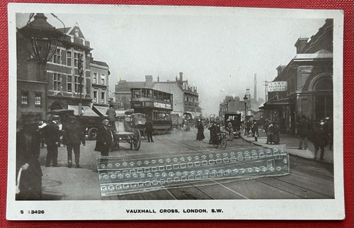 Vauxhall railway station - railway, &