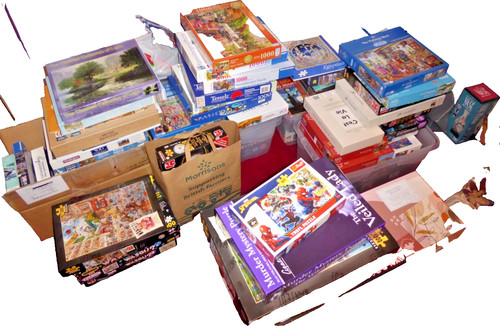 Jigsaw puzzles bundle - puzzles, 10