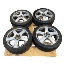 VOLKSWAGEN Golf MK4 SET OF 4 SPEEDLINE SANTA MONICA 17 INCH ALLOY WHEELS 5X100
