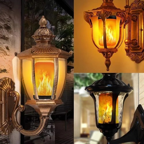 Led flicker flame bulb fire - flame,
