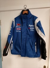 Suzuki Racing Motorcycle  Promotionally Jacket Coat Sponsors Size M super bike 
