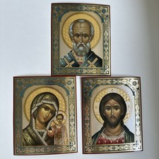 Christ Mary St Nicholas Icons
