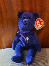 Ty Beanie Princess Diana Purple Raer Indonesia P E Pellets 1st Edition 1997