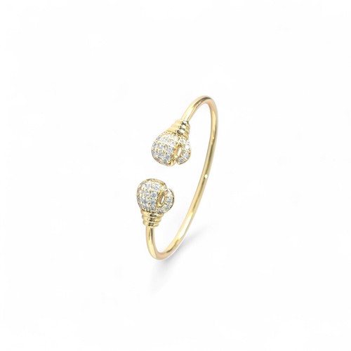 Kids gold bangle 9ct - kids,
