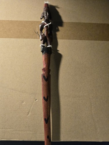 Vintage unusual hand - , carved