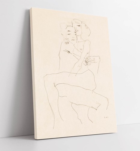 Egon schiele couple - schiele,, "couple