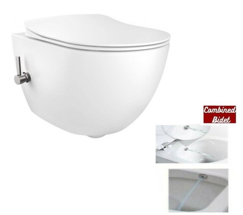 Creavit wall hung rimless - wall,