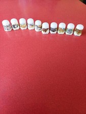 10no Lovely Ceramic China Thimbles Which Is Called Bundles Of Fun Made By Oakley