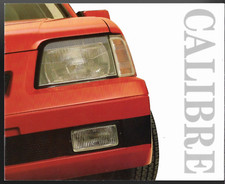 Vauxhall Cavalier Calibre 2.0i Limited Edition 1987 UK Market Sales Brochure