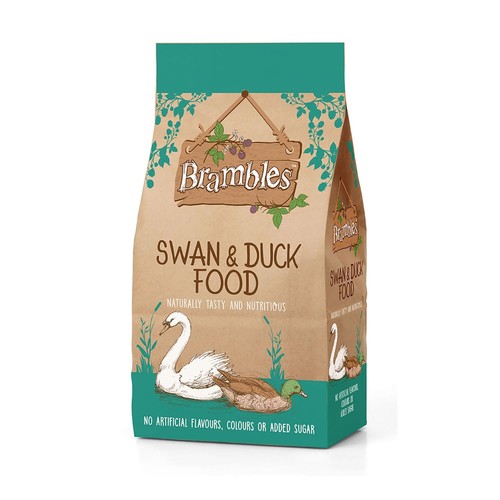 Brambles floating swan duck - brambles,