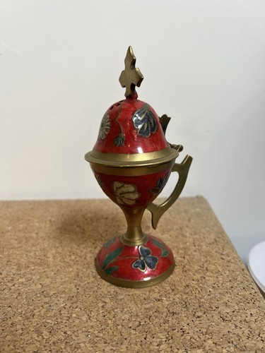 Vintage orthodox brass incense - vintage,