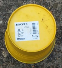 2X IKEA SOCKER Plant Pots