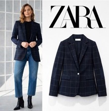 ZARA BASIC Glen 534 Navy
