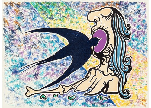 Salvador dalí l hirondelle - salvador, l'hirondelle