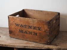 Antique Vintage Wooden Beer