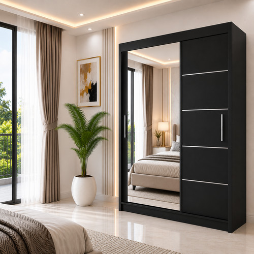Lyon sliding door wardrobe - sliding,
