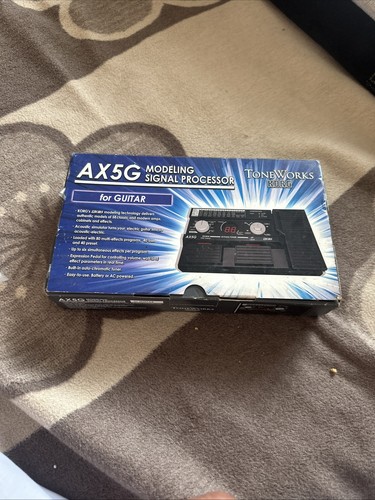 Box korg ax5g tone - ax5g,