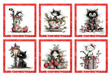 Christmas Card Toppers For