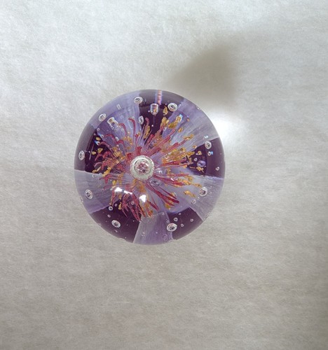 Large lilac gold pink floral - lilac,gold,