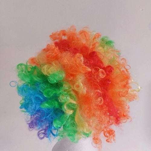 Curly afro fancy dress wigs - fancy,