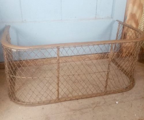 Vintage fireguard spark guard - vintage,