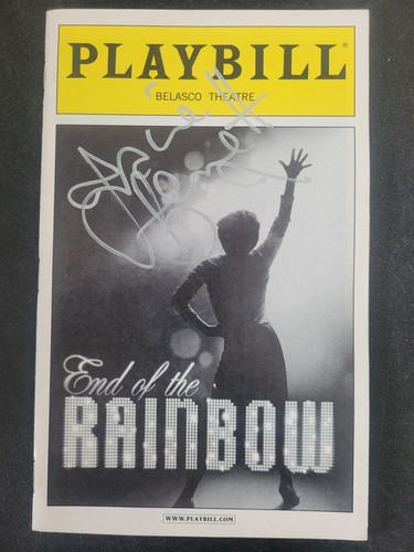 End the rainbow playbill - the,