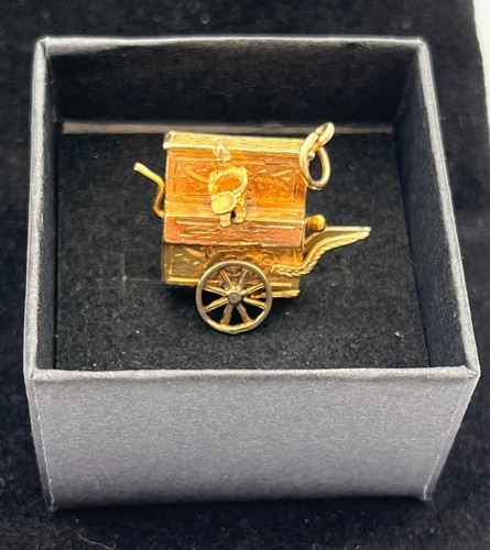 Vintage 9ct gold - vintage, monkey