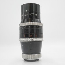 Kern Paillard YVAR 75mm f/2.8 Cine Lens - C Mount - Fully Working