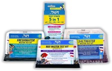 API MASTER TEST KITS FRESH WATER MARINE REEF SALTWATER STRIPS WATER FISH TANK