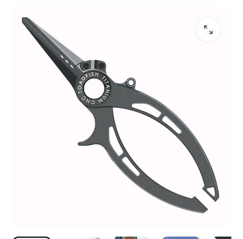 Toadfish titanium pliers 5 - pliers, 7.5